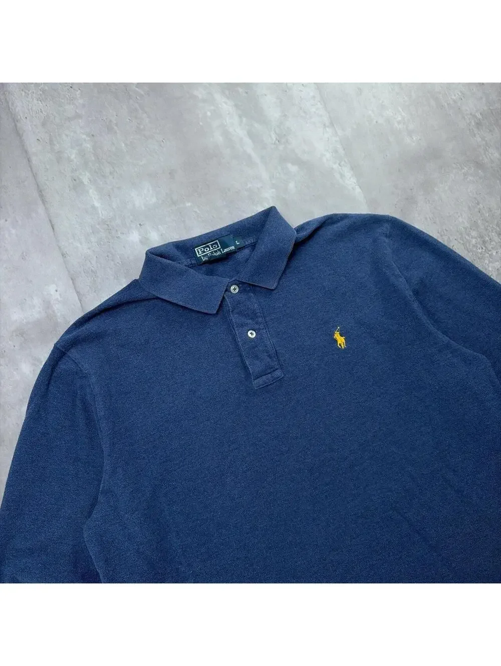 Vintage Polo Ralph Lauren Skater Long Sleeve Polo Shirt